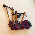 Kids Mini Small Scottish Bagpipes Toy Children Playable Set With 1 Extra Reed. Fixed Price $26.59.