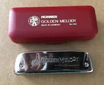 Hohner Golden Melody Model 542/20 10-HOLE Harmonica; Key Of E; New. Fixed Price $56.00.