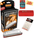 Hohner 544 Golden Melody Harmonica - Key Of W/ Stickers. Fixed Price $64.99.
