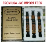 Ezeedrone Reeds Standard Tenors Bass Pipes Bagpipe Dreams. Fixed Price $97.22.