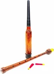 Usa Brand Scottish Rosewood Full Size 19" Highland Bagpipe Black Tip Practice Ch. Fixed Price $49.99.