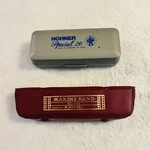 Hohner Special 20 & Marine Band Diatonic Harmonica G Metal W/ Case. Fixed Price $35.00.