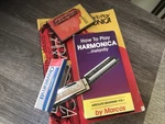 Vintage Hohner Bluesband Harmonica (c) How To Play & Vhs Tape. Fixed Price $20.00.