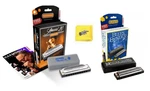 Hohner Special 20 Progressive With Free Blues Bender Harmonica And Cloth. Fixed Price $54.95.