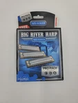 New Hohner 590 Big River Harp Pro Pack Ms-series Harmonicas. Fixed Price $67.99.