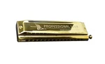 Swan, 16 Holes 64 Sounds, Chromatic Harmonica, Key Of C, Golden-plated, Laser.... Fixed Price $168.77.