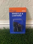 Champion Sports Coach Referee BP601 Plastic Whistle W/ Lanyard. Fixed Price $14.99.