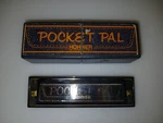 Vintage Hohner Pocket Pal Harmonica Key With Plastic Case. Fixed Price $10.00.