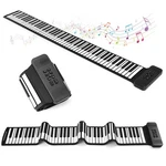 Lujex Standard Portable Roll Up Piano For Kids Adults (white, 88KEYS). Fixed Price $123.99.