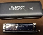 Swan Chromatic 1040 Harmonica W/case $19 + Shipping. Fixed Price $19.00.