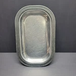 Vtg Service Ideas Thermo-plate Stainless Steel Fajita Sizzler Tray & Base Set. Fixed Price $17.99.