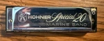 Vintage M. Hohner Marine Band No. 1896/20; 10 Hole Key Harmonica German Made. Fixed Price $16.70.