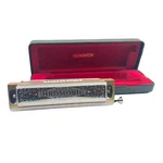 Hohner 270 Super Chromeonica Harmonica - Key Of D. Fixed Price $252.99.