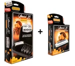 New Hohner Case Of Special 20S Harmonica 5-PACK W/free Bb. Fixed Price $219.99.