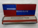 Hohner Echo Elite Harmonica C/g John Vassos Art Deco Vtg German 1940 Tremolo. Fixed Price $129.00.
