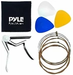 Pyle Acoustic Guitar Accessory Kit - Steel Strings Full Set Replacement. Fixed Price $27.99.