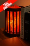 Himalayan Salt Lamp Wooden Basket Pink 9" Night Light Home Spa Decor Affordable. Fixed Price $49.00.