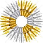Newwiee 24 Pcs Gold And Silver Metal Kazoo Lanyards Musical Instruments Mouth. Fixed Price $44.87.