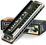 Lucky 13 Bass Plus Blues Harmonica Holes Diatonic Harp Mouth Organ Stock. Fixed Price $58.99.
