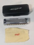 Hohner Meisterklasse 580 Harmonica Key Of G With Case. Fixed Price $100.00.