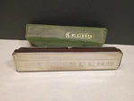 M. Hohner Echo Harmonica And Case No. 2309, Key Of Made In Germany. Fixed Price $24.95.