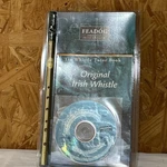 Feadog Tin Whistle The Key Of "d" Plated With Tutor Book 3D. Fixed Price $17.00.