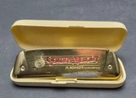 Hohner Golden Melody Harmonica No 543 Made Germany W/ Case Vintage Diatonic. Fixed Price $29.99.