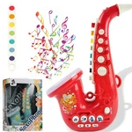 Kids Saxophone Toy With Light Sound Musical Instrument For Beginners Gift. Fixed Price $17.50.