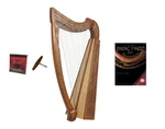 Roosebeck Heather Harp W/ Full Chelby Levers + Learn To Play Book. Fixed Price $569.99.