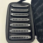 Hohner Piedmont Blues 7PC Diatonic Harmonica Set Bb F G W/. Fixed Price $34.99.