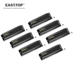 Easttop Chromatic Harmonica Set Of 7 Forerunner 2.0 12HOLE. Fixed Price $349.98.