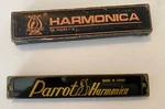 Parrot Harmonica Black In Box. Fixed Price $12.99.
