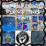 100 Concert Prints Hand Printed Posters Rock Indie Country Jam Bands Music Event. Fixed Price $15.53.