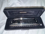 Hohner #7539 Hard Bopper Chromatic Harmonica Jean Toots Thielemans. Fixed Price $300.00.