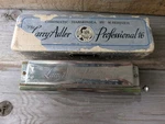 Vintage Hohner Larry Adler Professional Chromatic Harmonica 16 Holes Key. Fixed Price $115.00.