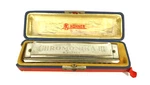 Vintage Original Hohner Chromonika Iii Harmonica 280 With Box Germany. Fixed Price $47.26.