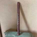 Bamboo Flute Decorative Art Front Holes 1 Top 2 Bottom 39.5 Cm. Fixed Price $235.70.