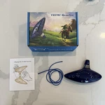 Totmc 12 Hole Ocarina Legend Of Zelda Ceramic Musical Instrument - Dk Blue Nib. Fixed Price $9.99.