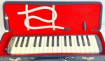 Hurricane Harps S32 Student Melodica With Two Mouthpieces And Canvas Case. Fixed Price $41.00.