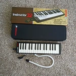 Hohner Instructor 32 Melodica Keyboard Wind Instrument With Case And Box. Fixed Price $35.00.