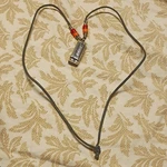Hohner 38N Mini Harmonica Necklace With Beads. Fixed Price $15.00.