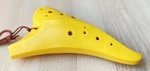 Focalink Osawa 12 Hole Alto Yellow Abs Resin Ocarina - Great Gift!. Fixed Price $39.95.