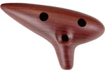 Elegant Wood-style 12-HOLE Alto Ocarina Flute Fine Crafted Key Of. Fixed Price $22.00.