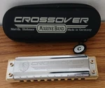 M. Hohner Crossover Marine Band Harmonica Key "c"-used/excellent Condition. Fixed Price $80.00.