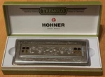 Hohner Echo Harp Tremolo Harmonica C/g 54/64 Germany W/ Box. Fixed Price $64.00.