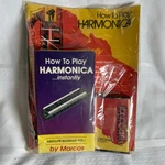 Vintage How To Play Harmonica Instantly Vhs Cassette Book Marcos Beginner. Fixed Price $19.99.