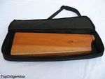 *with Crack - Needs Repair* Didgbox+bag Hardwood Travel Compact Didgeridoo. Fixed Price $150.00.