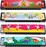 Party FAVORS,4PCS Cartoon Harmonicas Key Of 16 Hole For Bi. Fixed Price $13.85.