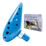 Ocarinawind 12 Hole Plastic Alto Ocarina,unbreakable,gift Idea For Blue. Fixed Price $17.44.