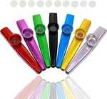 Fartime 7 Metal Kazoos With 20PCS Flute Diaphragms,musical Instruments. Fixed Price $13.02.
